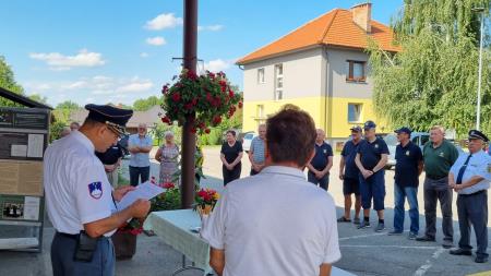 Otvoritev razstave z naslovom Vojna za samostojno Slovenijo 1991 – osamosvojitvena vojna v Pomurju 5